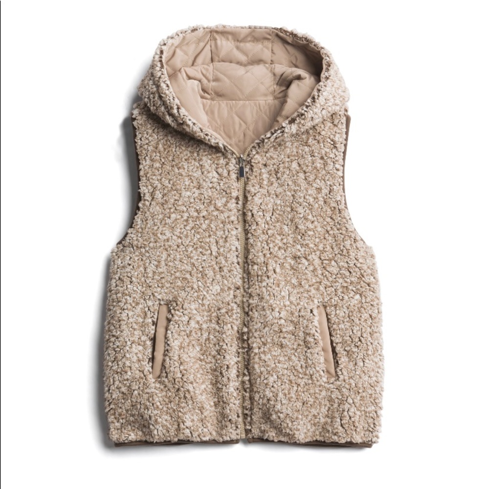 Coffeshop Nevaeh Reversible Wubby Vest Stitch Fix
